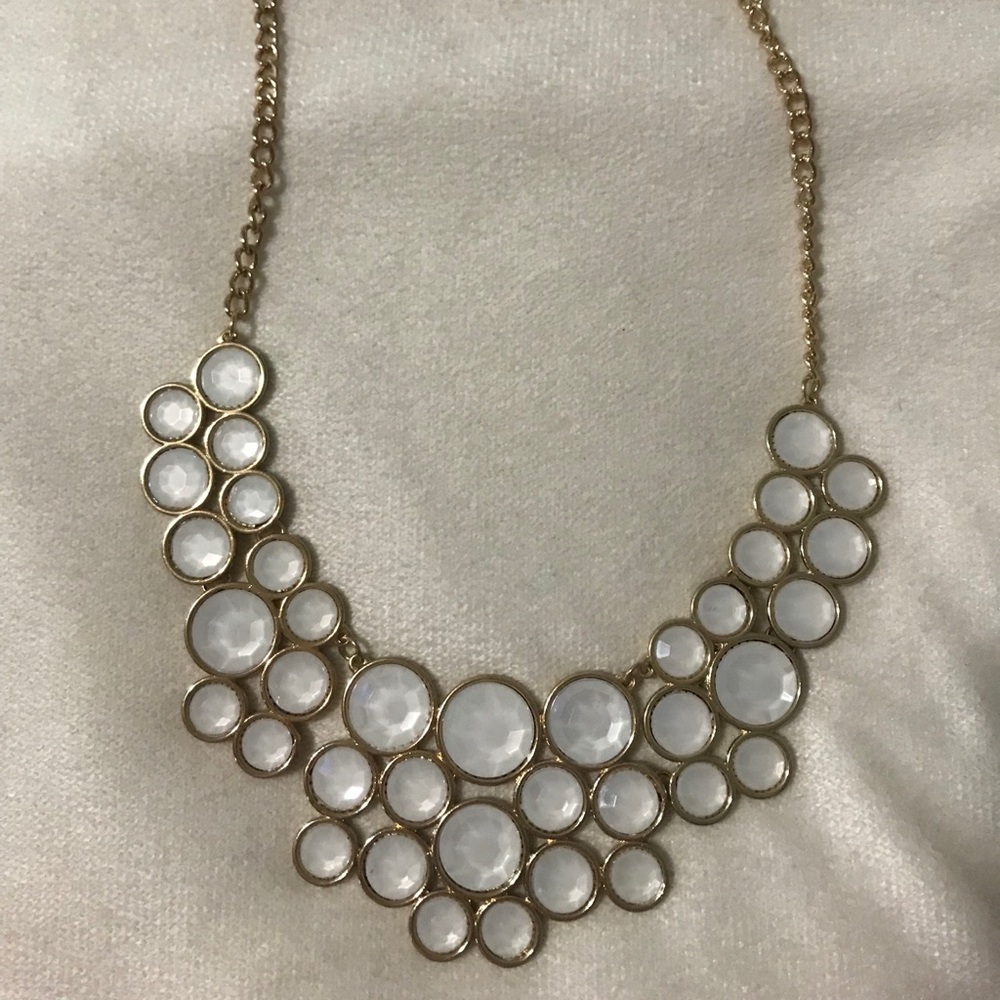 White necklace